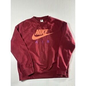 Nike Air Vintage Sweatshirt Crewneck Cotton Size Medium
